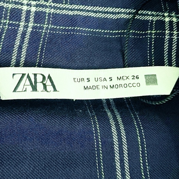 CHECKED Mini Shirt Dress 💙 - Picture 11 of 14